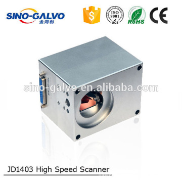 9mm aperture JD1403 galvo mirror head for fiber laser marking machine